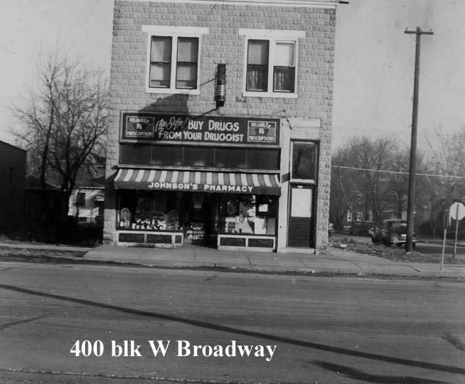 Johnson's Pharmacy 400 blk W Broadway
